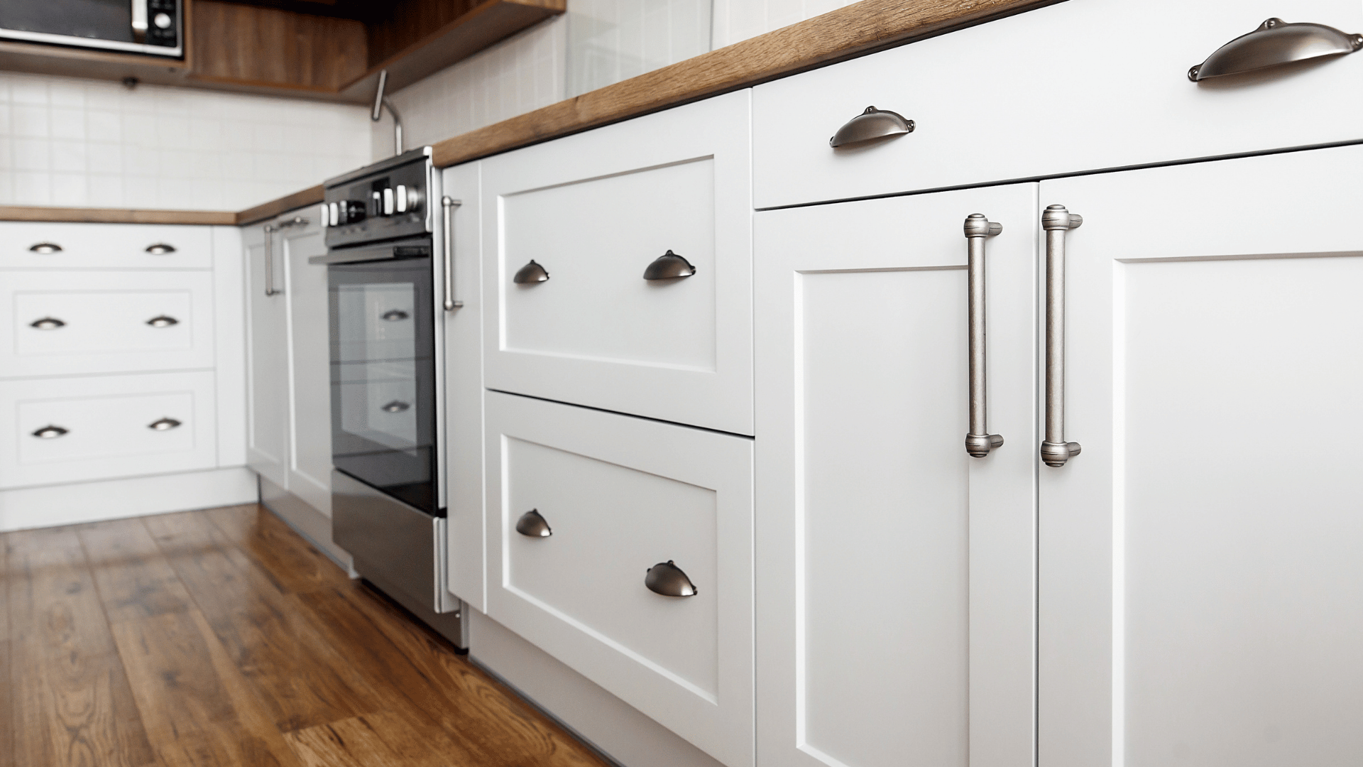 Custom cabinetry and shelving installation